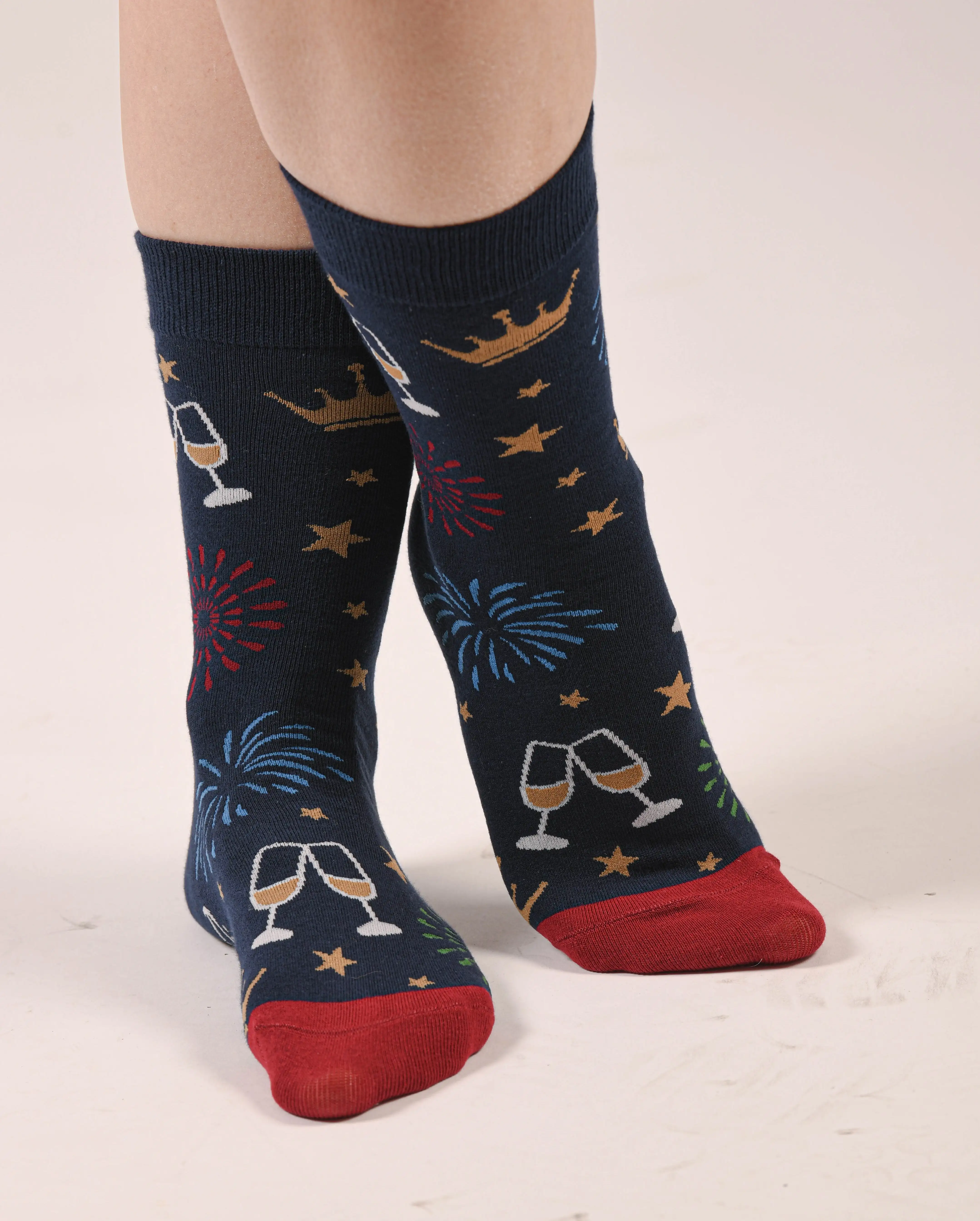 Christmas socks toast unisex