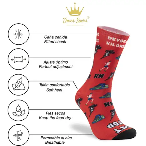 Sports technical socks devours kilometers man - Image 8
