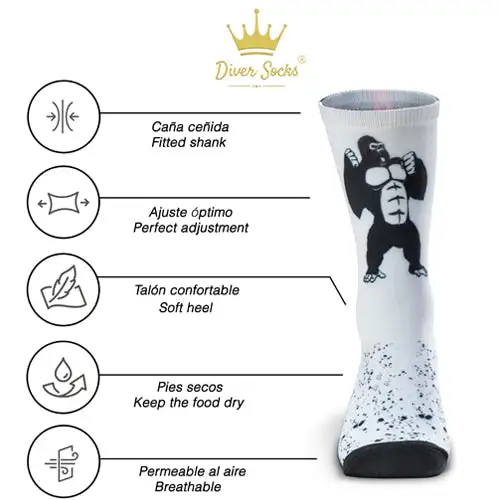 Sports TECHNICAL Socks Gorilla Man - Image 6