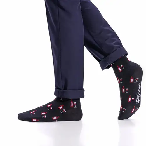 Calcetines Vino - Imagen 2