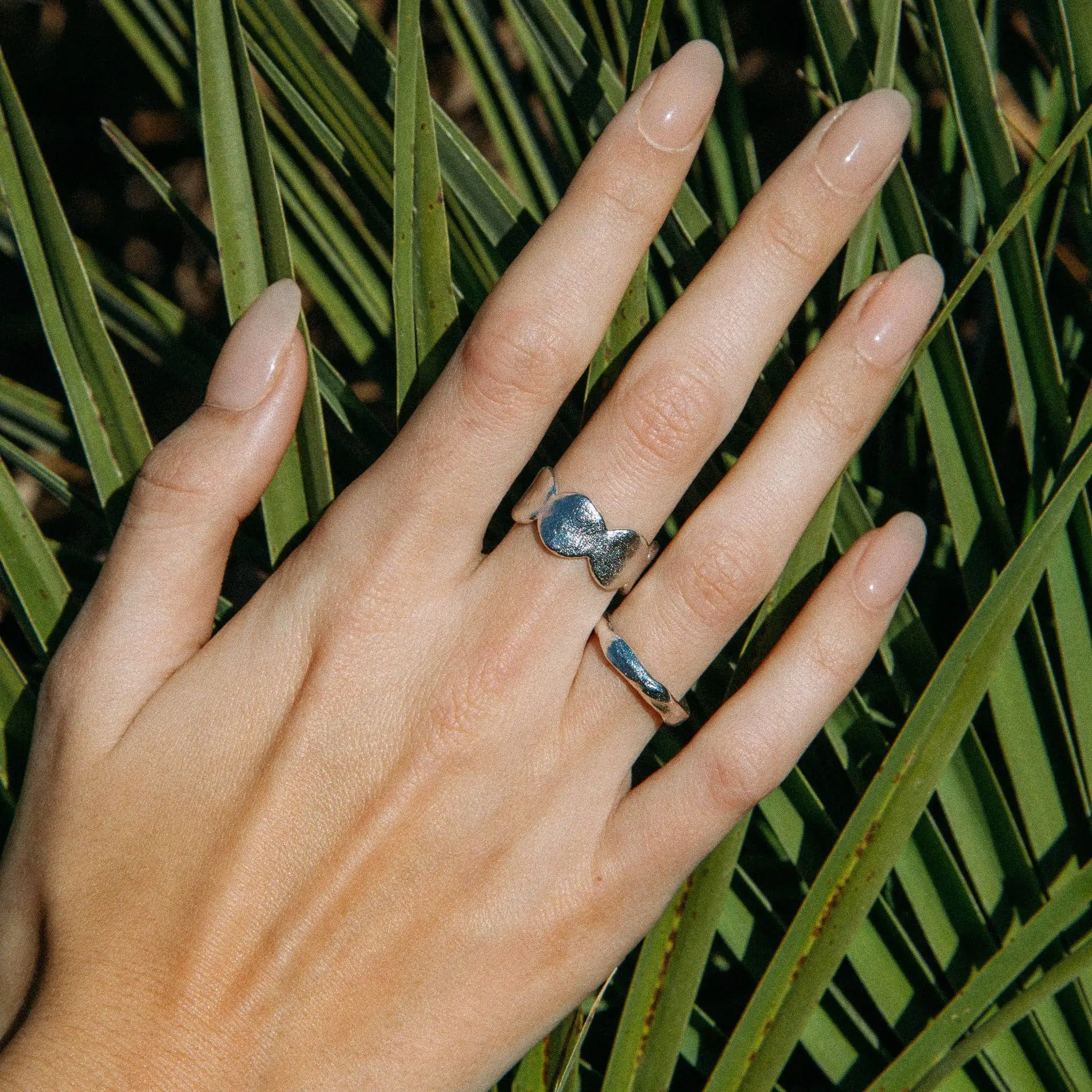 Anillo acero inoxidable  Agapée - Imagen 3