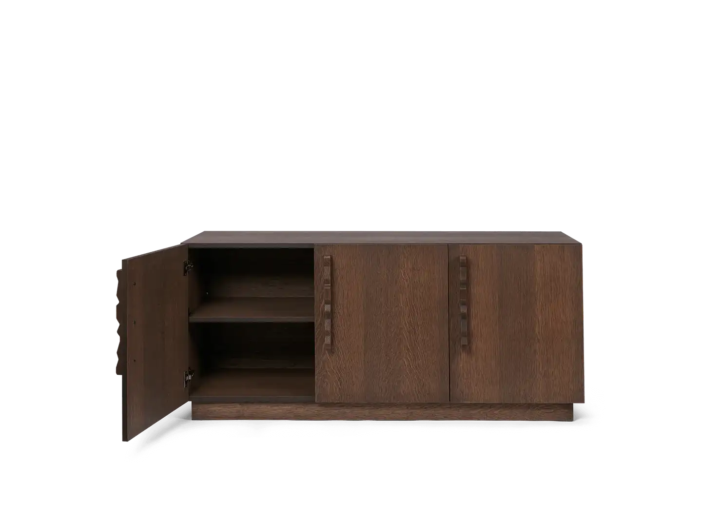 Aparador de madera oscura - Imagen 5