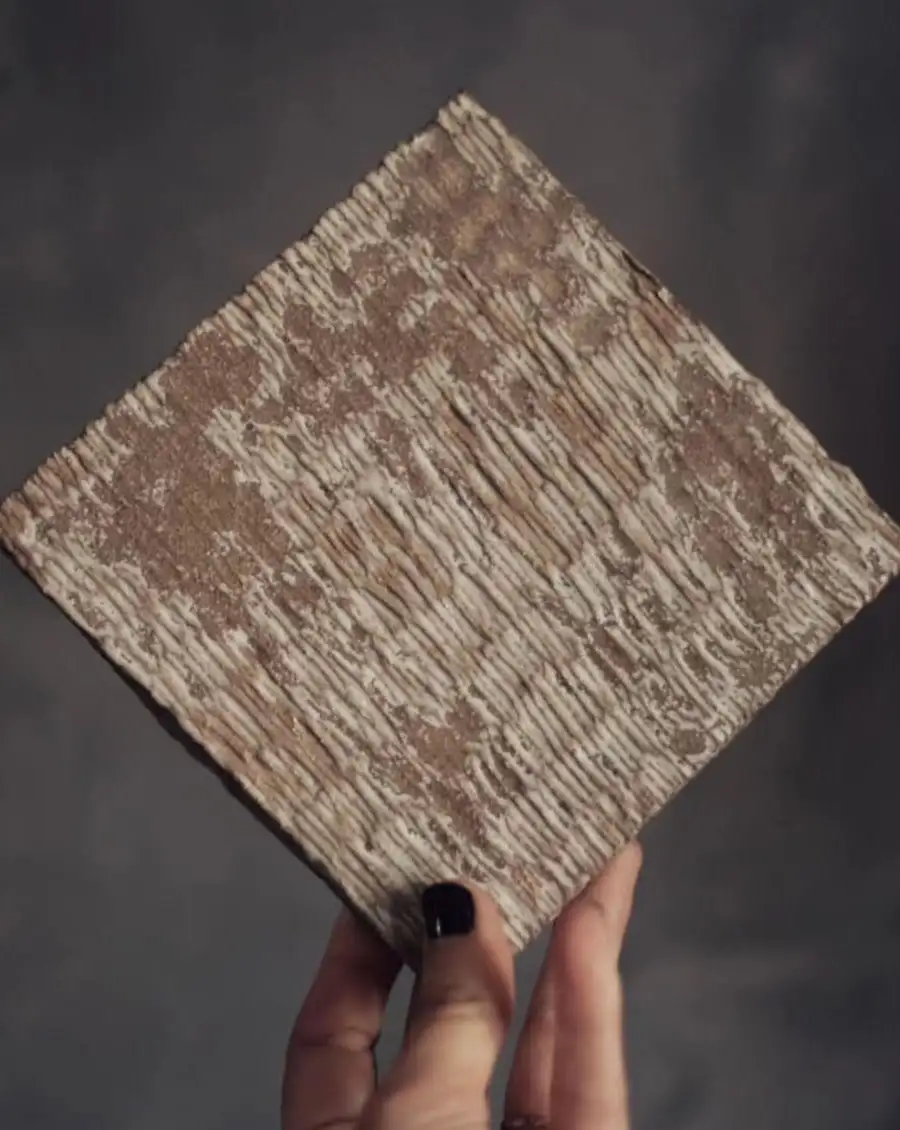 Azulejos decorativos de cerámica wabi sabi hechos a mano