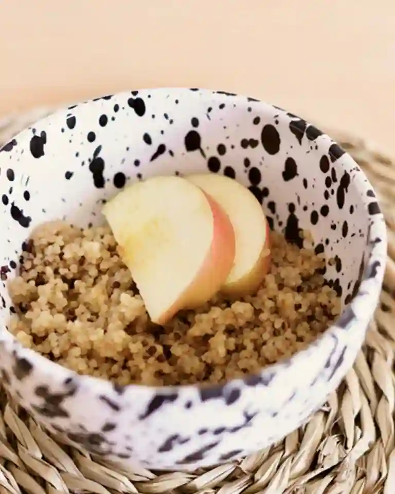 Bowl of black and white ceramic