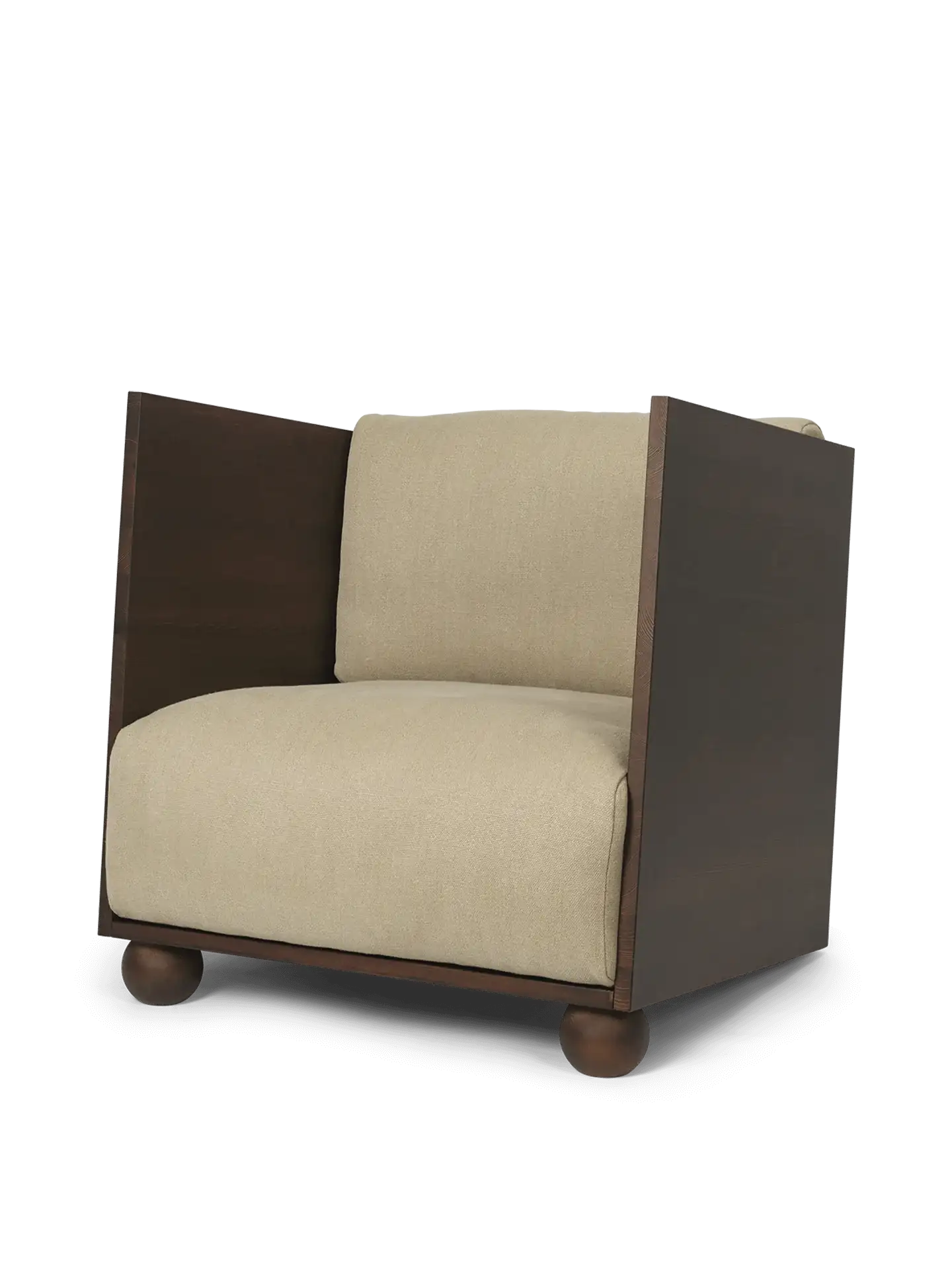 Butaca con brazos de madera - Imagen 2