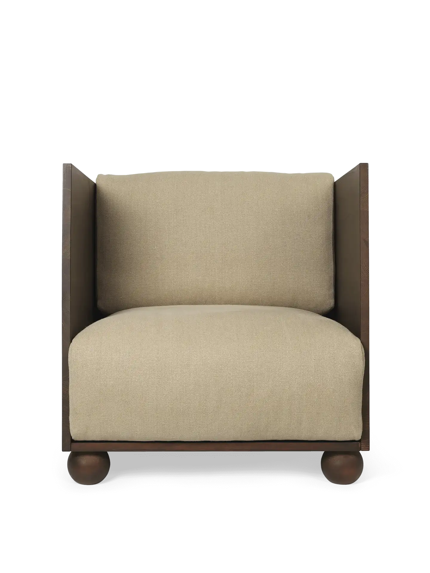 Butaca con brazos de madera - Imagen 3