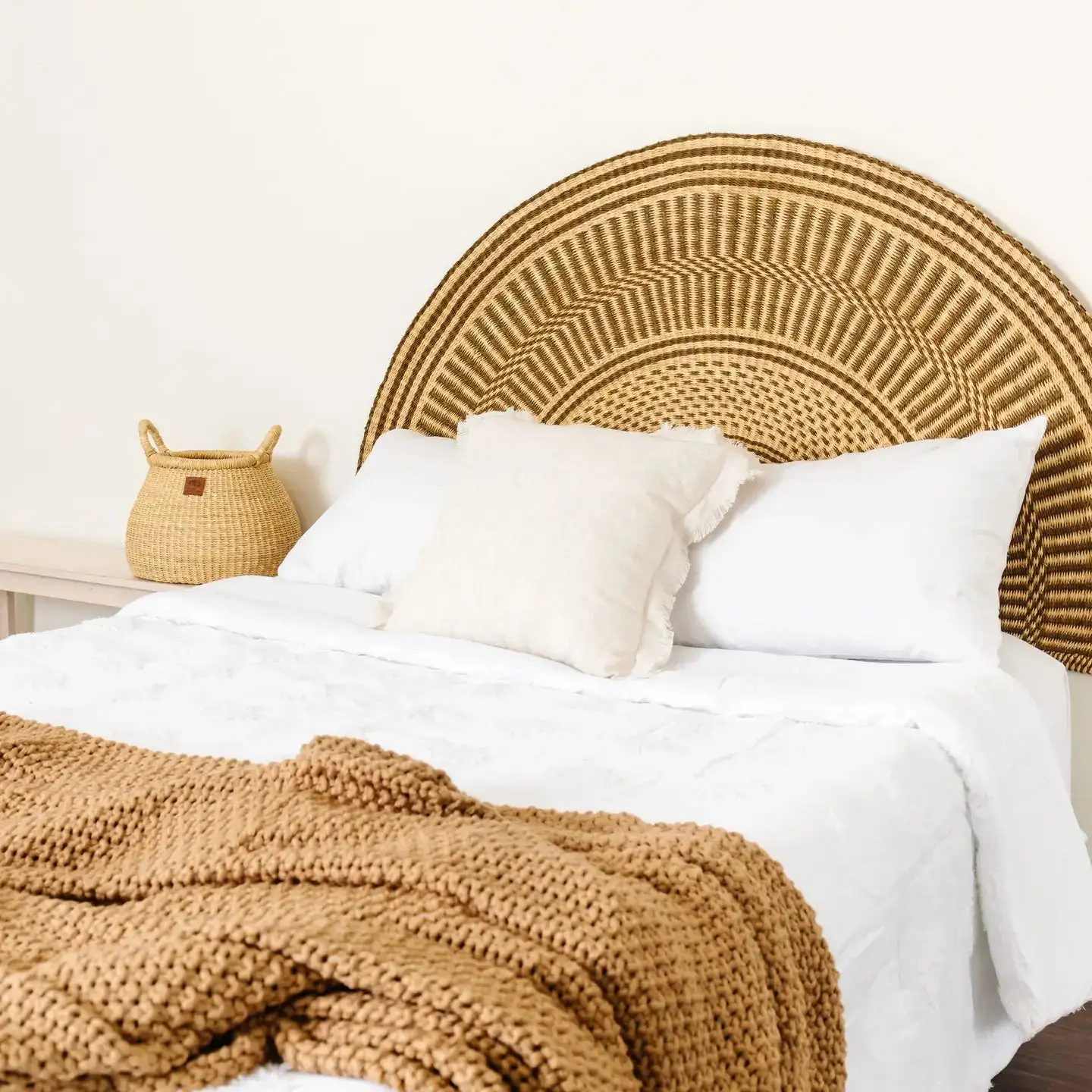 Cabeceros de fibras naturales (para cama de 135 cm y king size) - Imagen 2