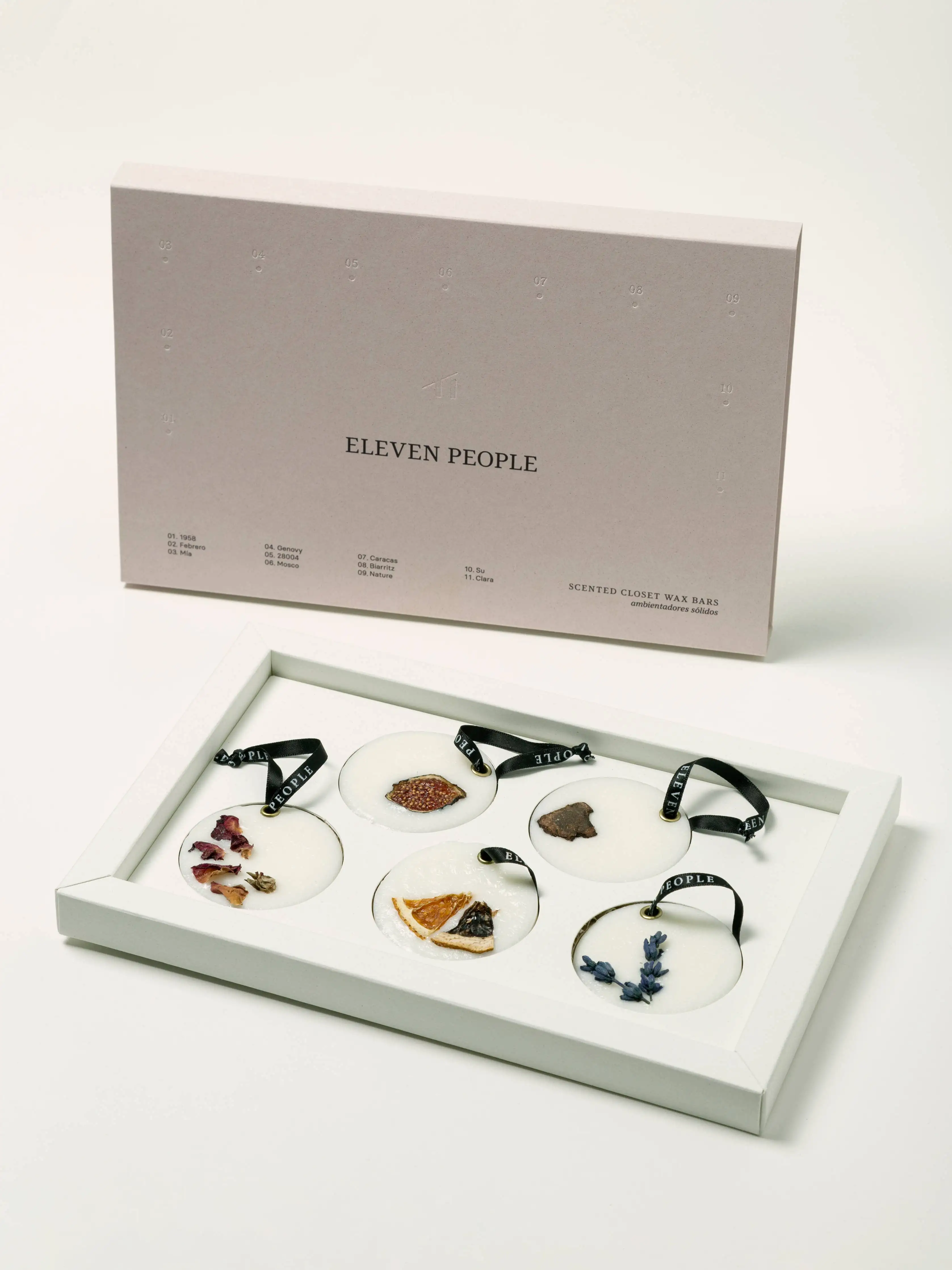 CAJA DE DESCUBRIMIENTO DE 5 AMBIENTADORES ECOLÓGICOS PARA ROPA - Imagen 2