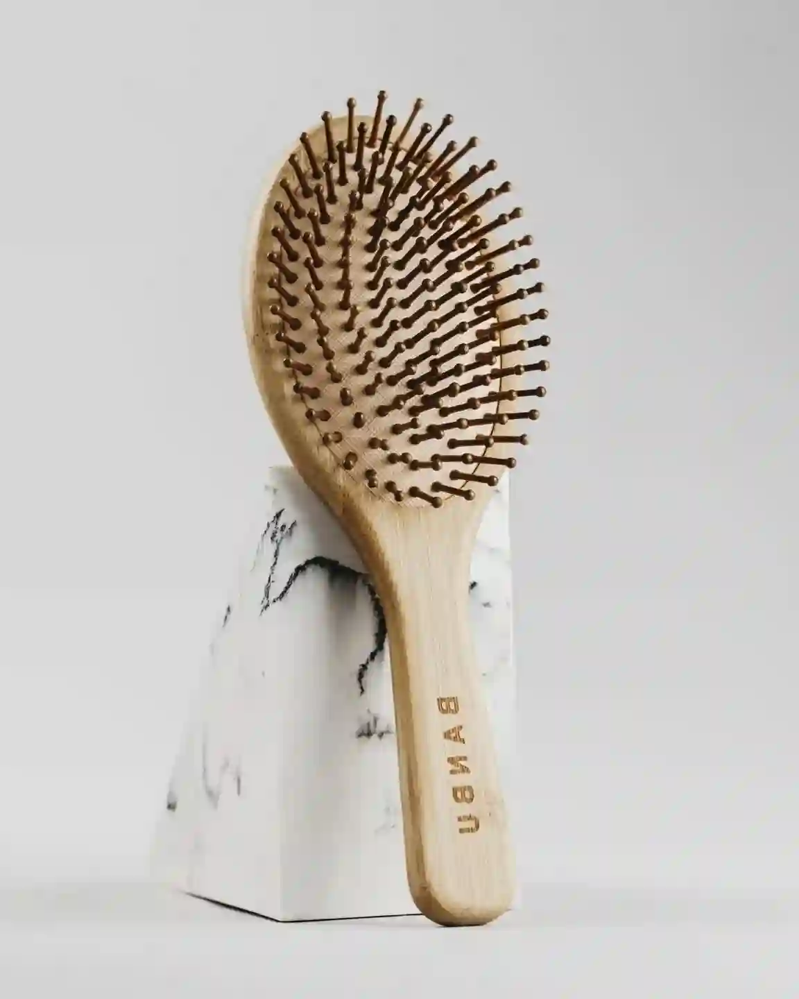 Cepillo de Pelo de Madera de Bambú