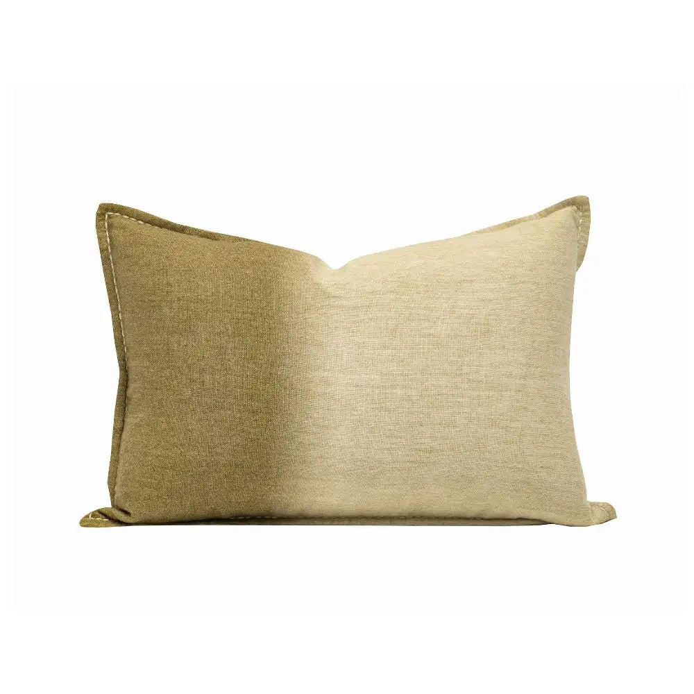 Cojines boho chic verde oliva bronce - Imagen 2