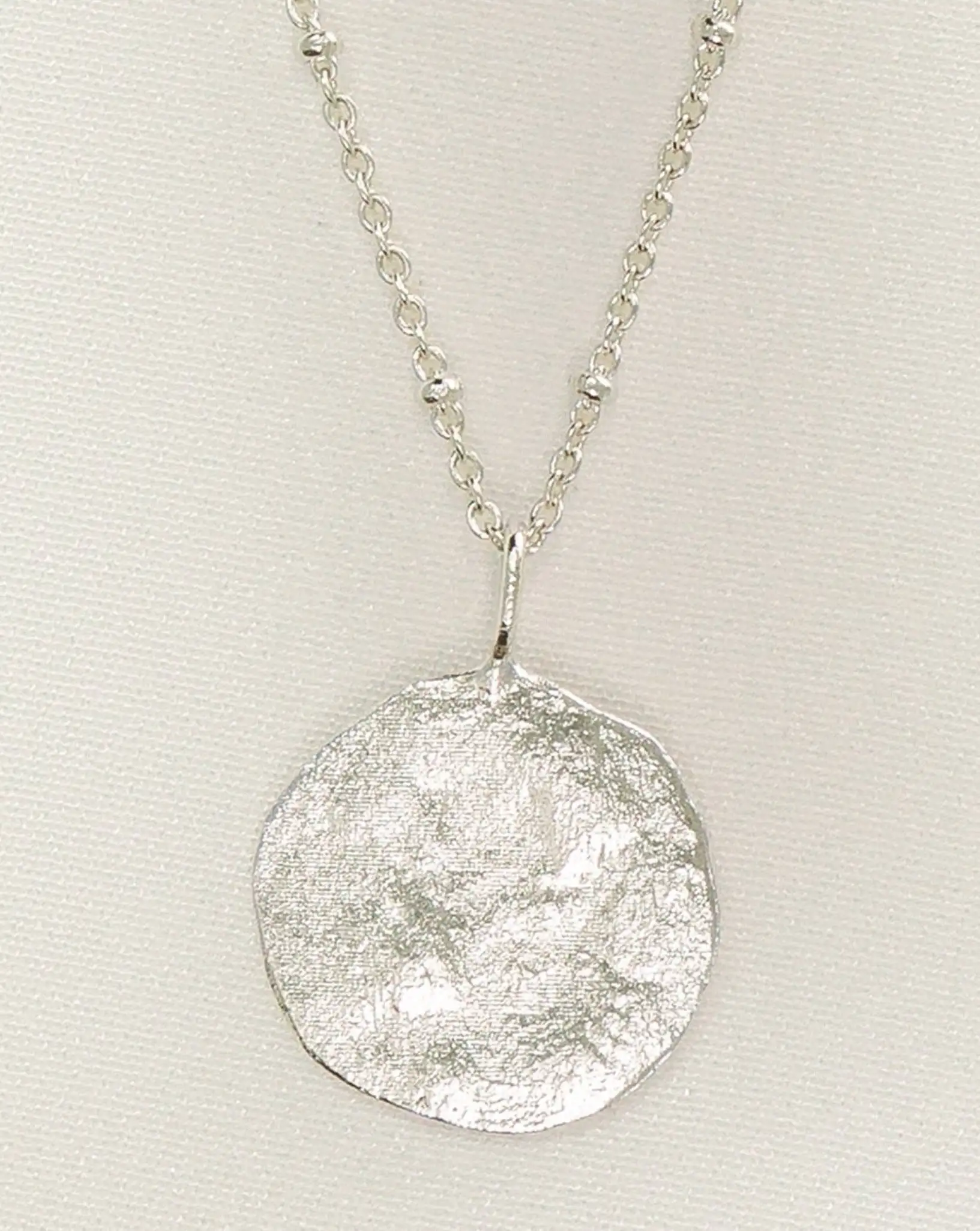 Silver necklace Moon Silver Agapée
