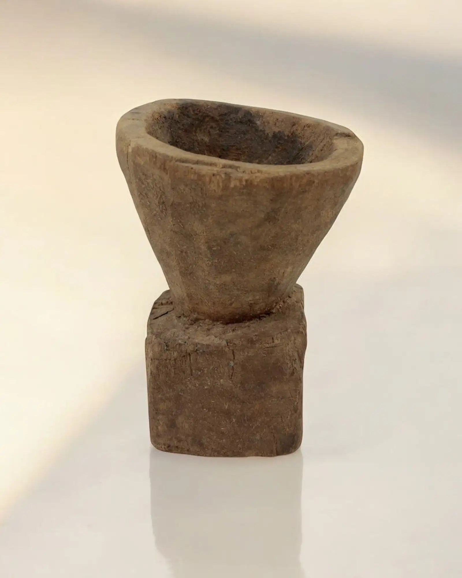 Dhuni old wood bowl - Image 2