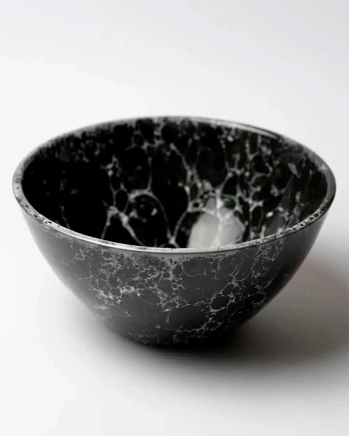 Artisanal ceramic salad bowl