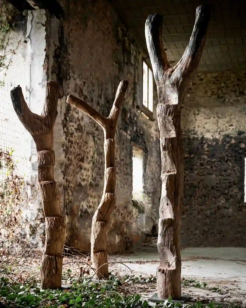 Dogon staircase African art