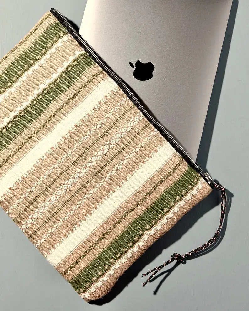 Portable computer covers Alpujarra beige brown and green (2 sizes)