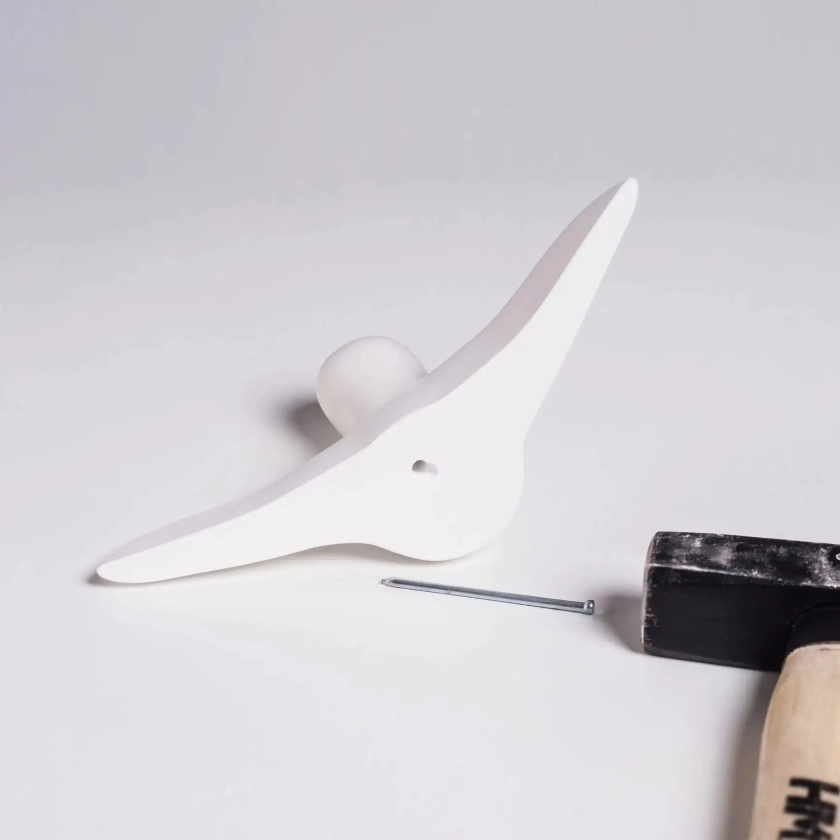 Ganchos de pared blancos (conjunto de 3 y 8 pájaros) - Imagen 5
