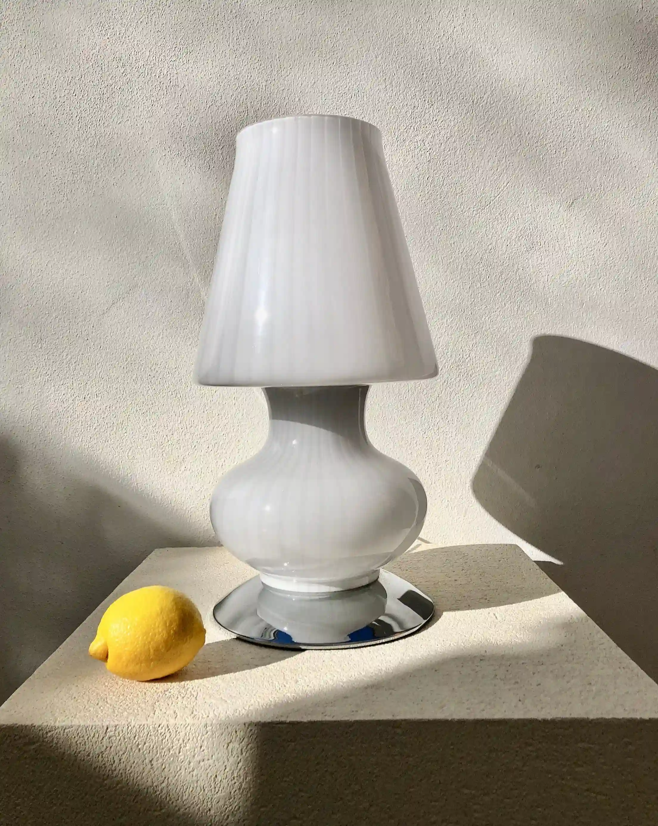 Lámpara de murano de mesa