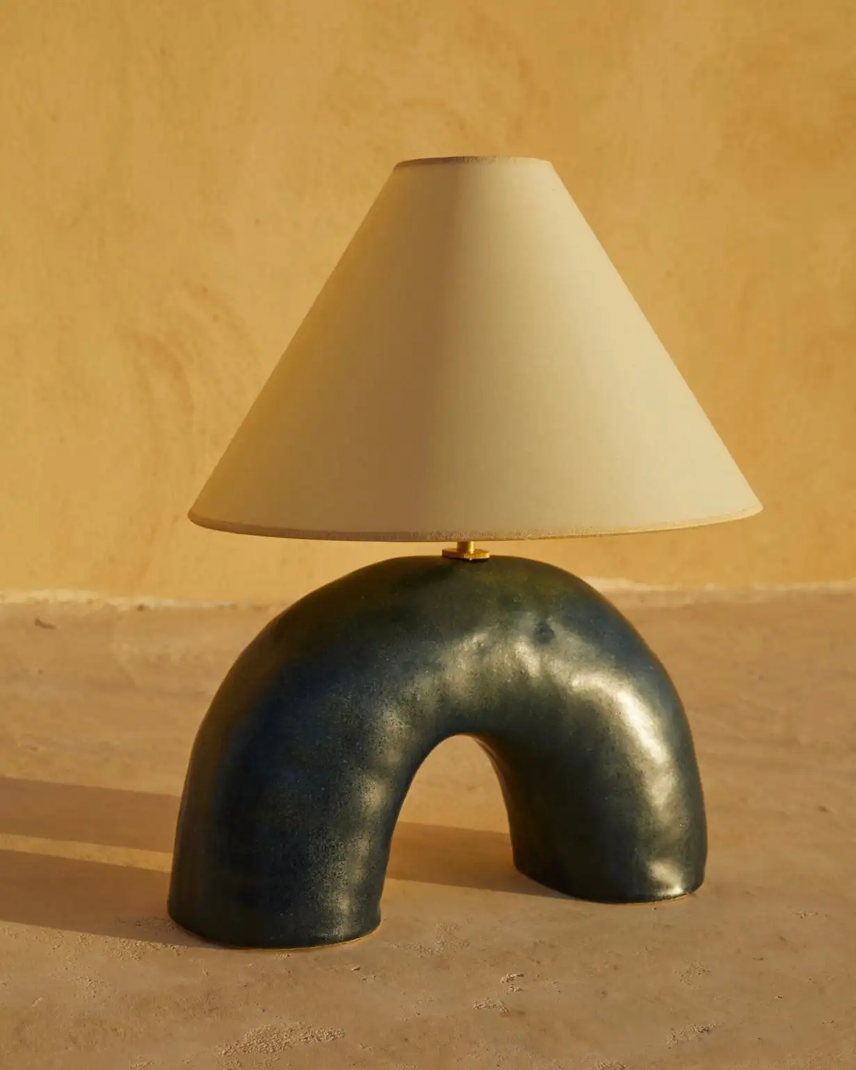 Marta Bonilla's ceramic lamp