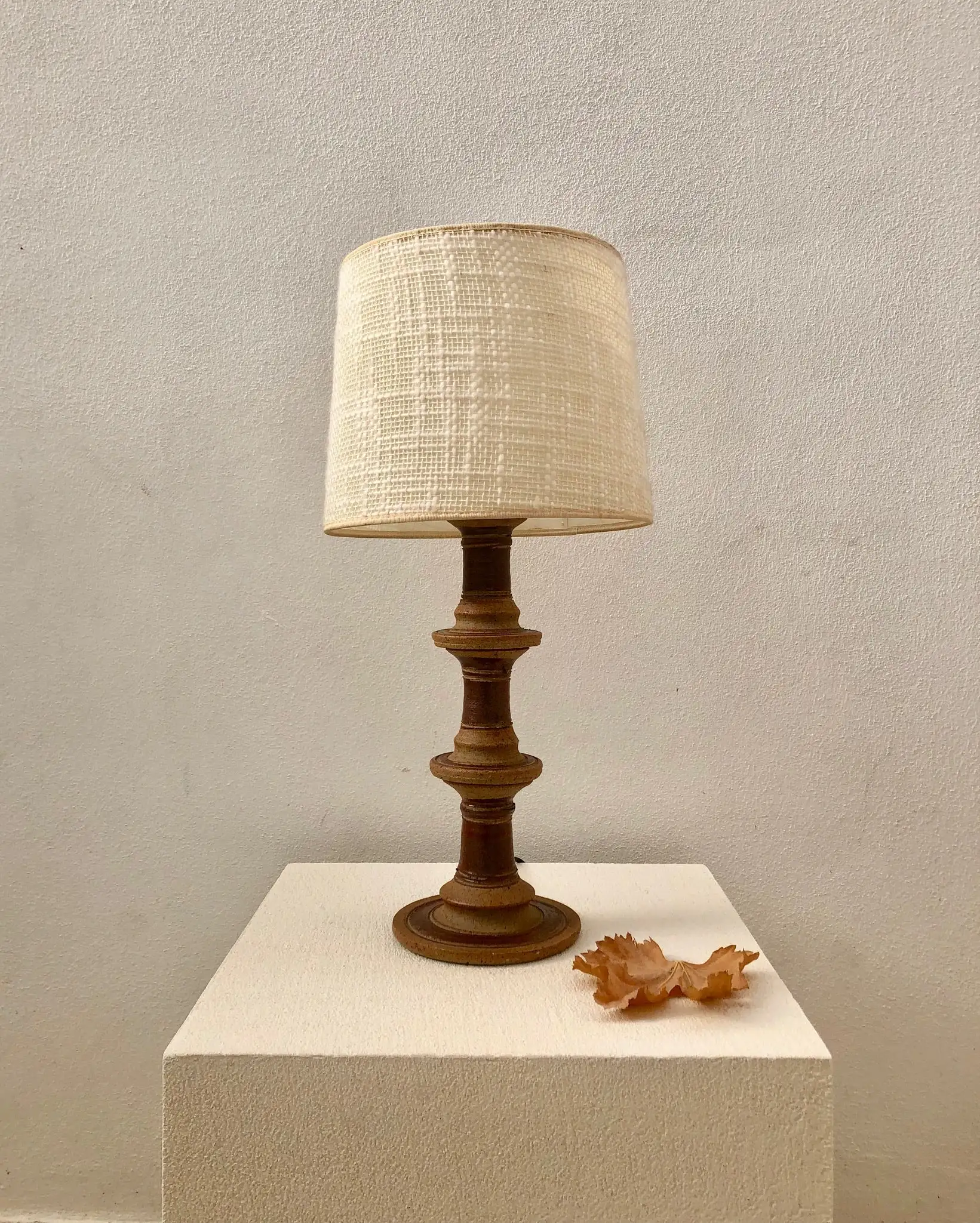 Danish ceramic table lamp by Tue Poulen - Image 2