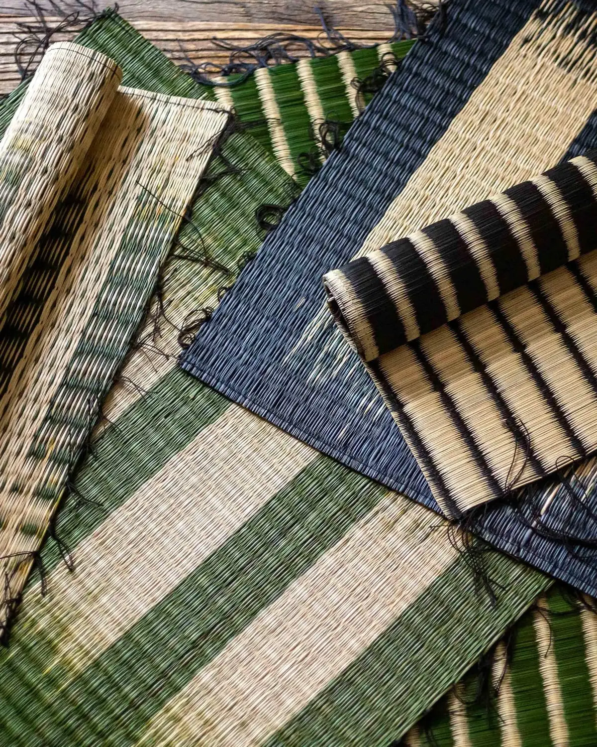 Individual tablecloth made in Cambodia