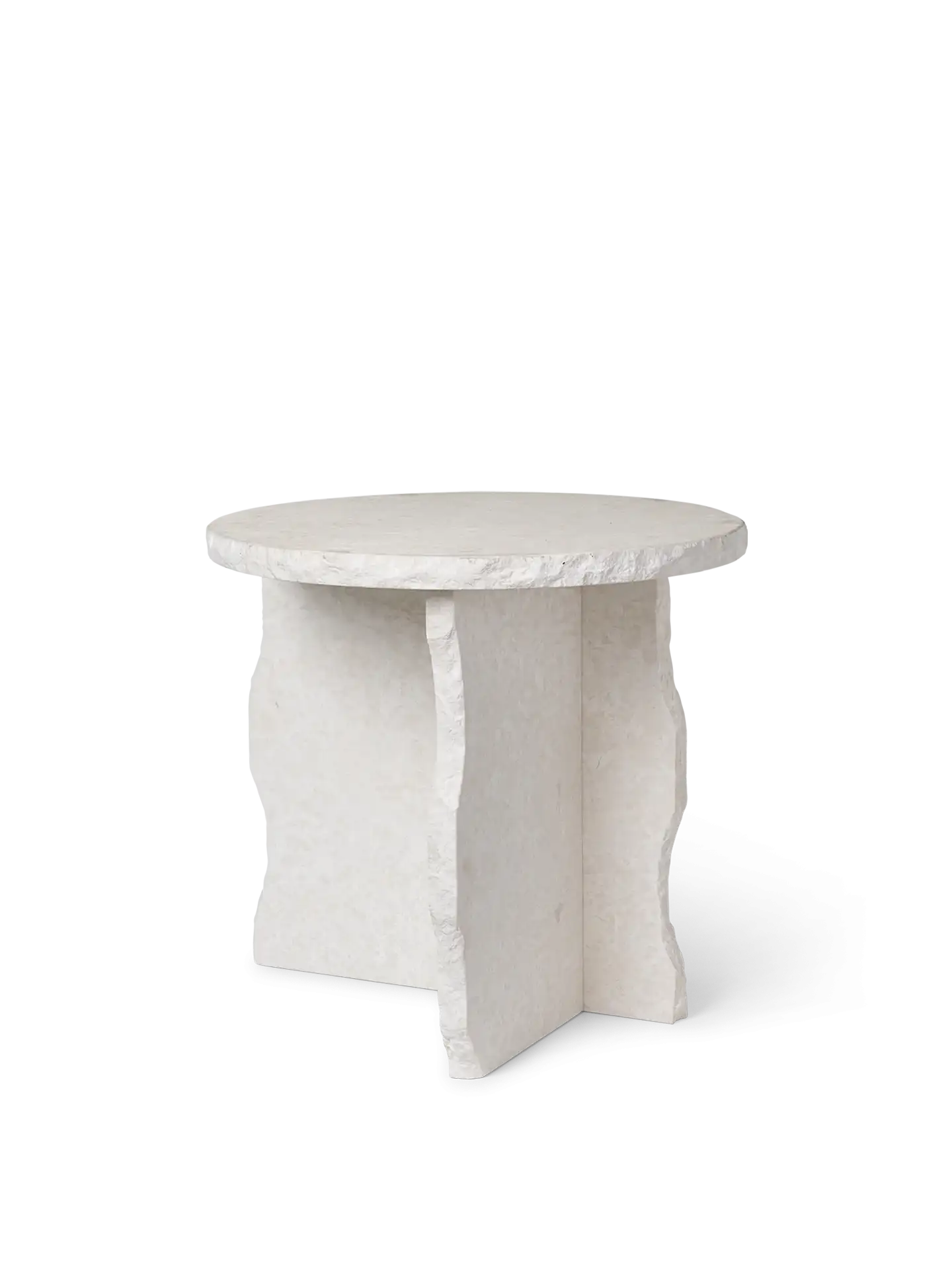 White marble auxiliary table - Image 3