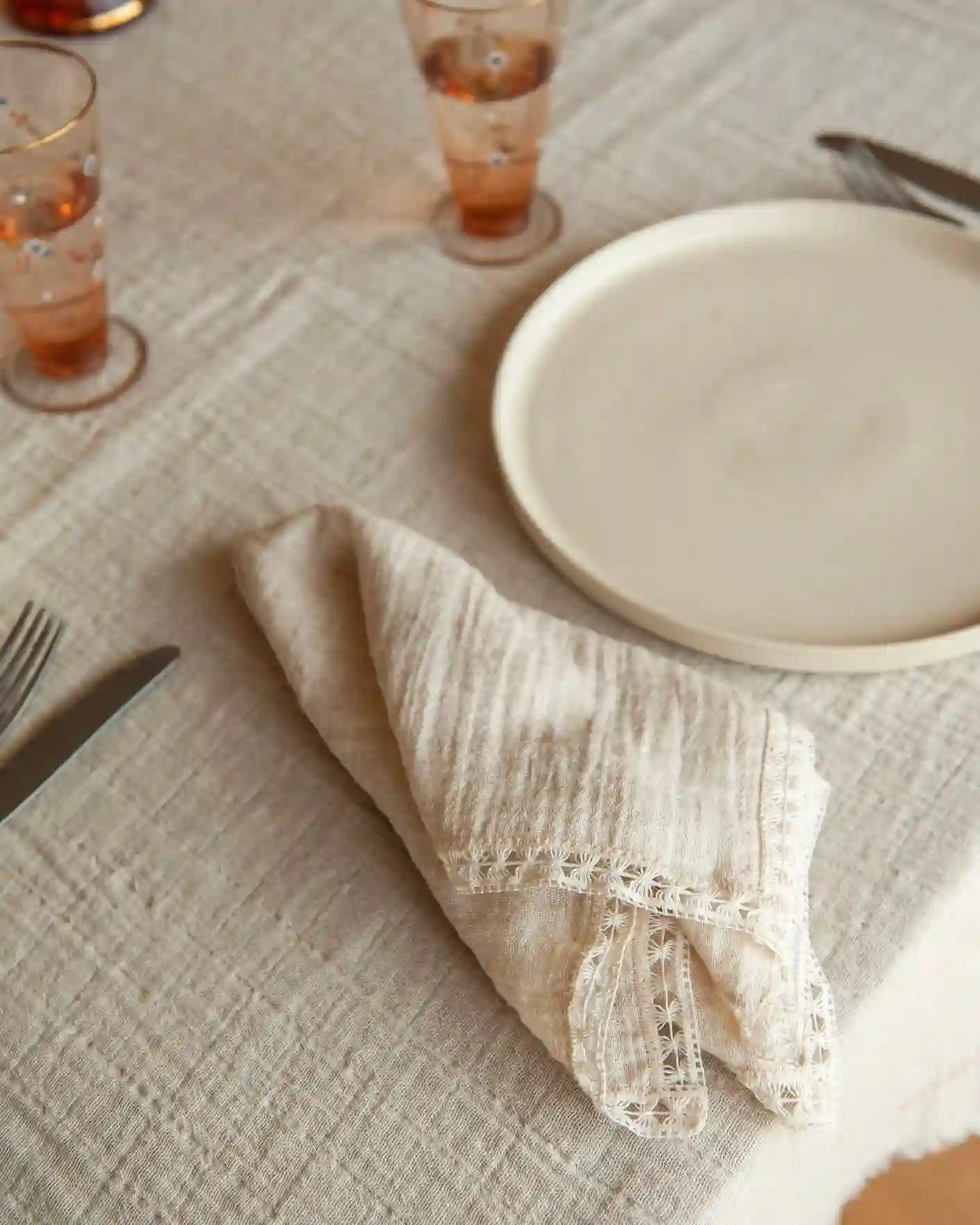 Embroidered napkins (set of 2)