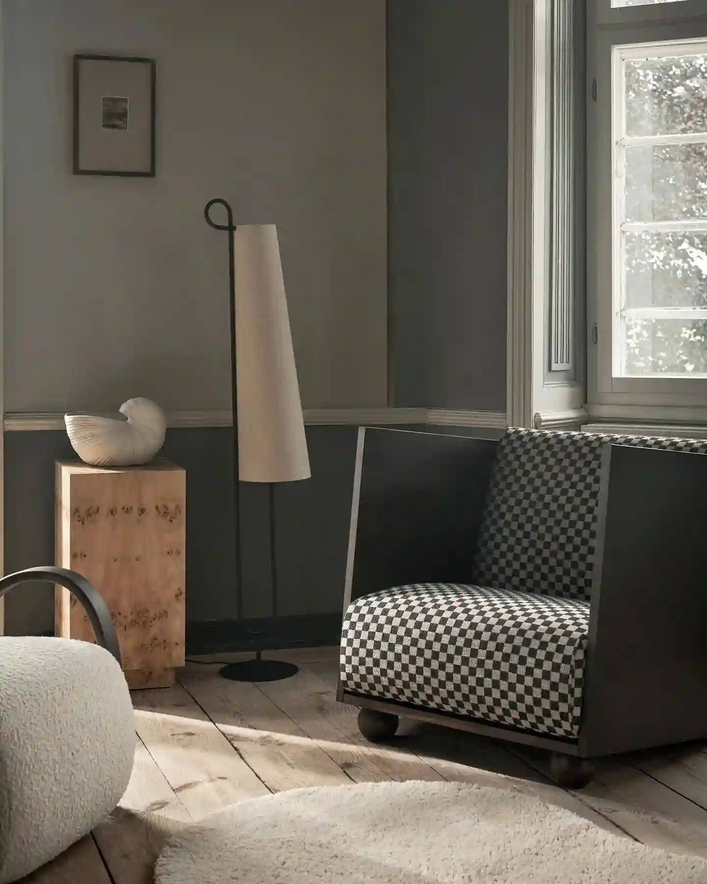Sillón brazos de madera