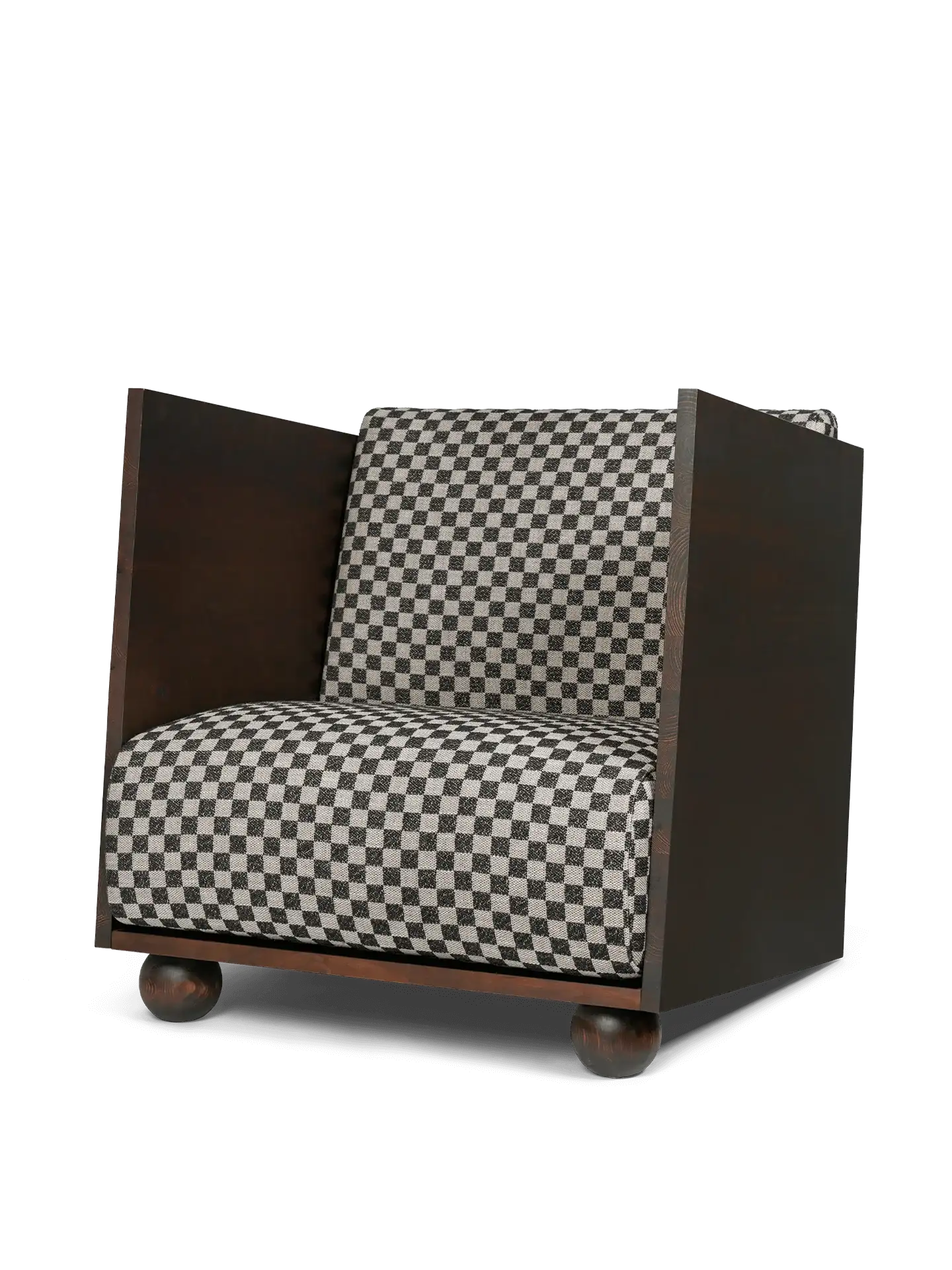 Wood arms armchair - Image 3