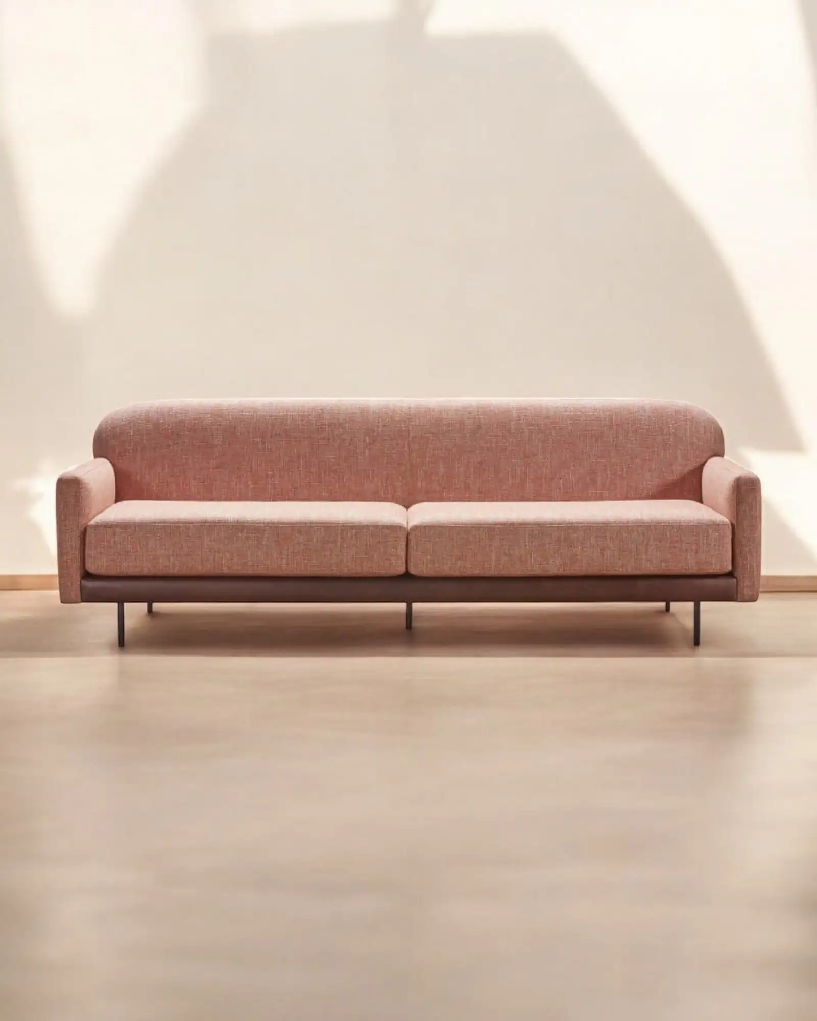 Customizable pink sofa