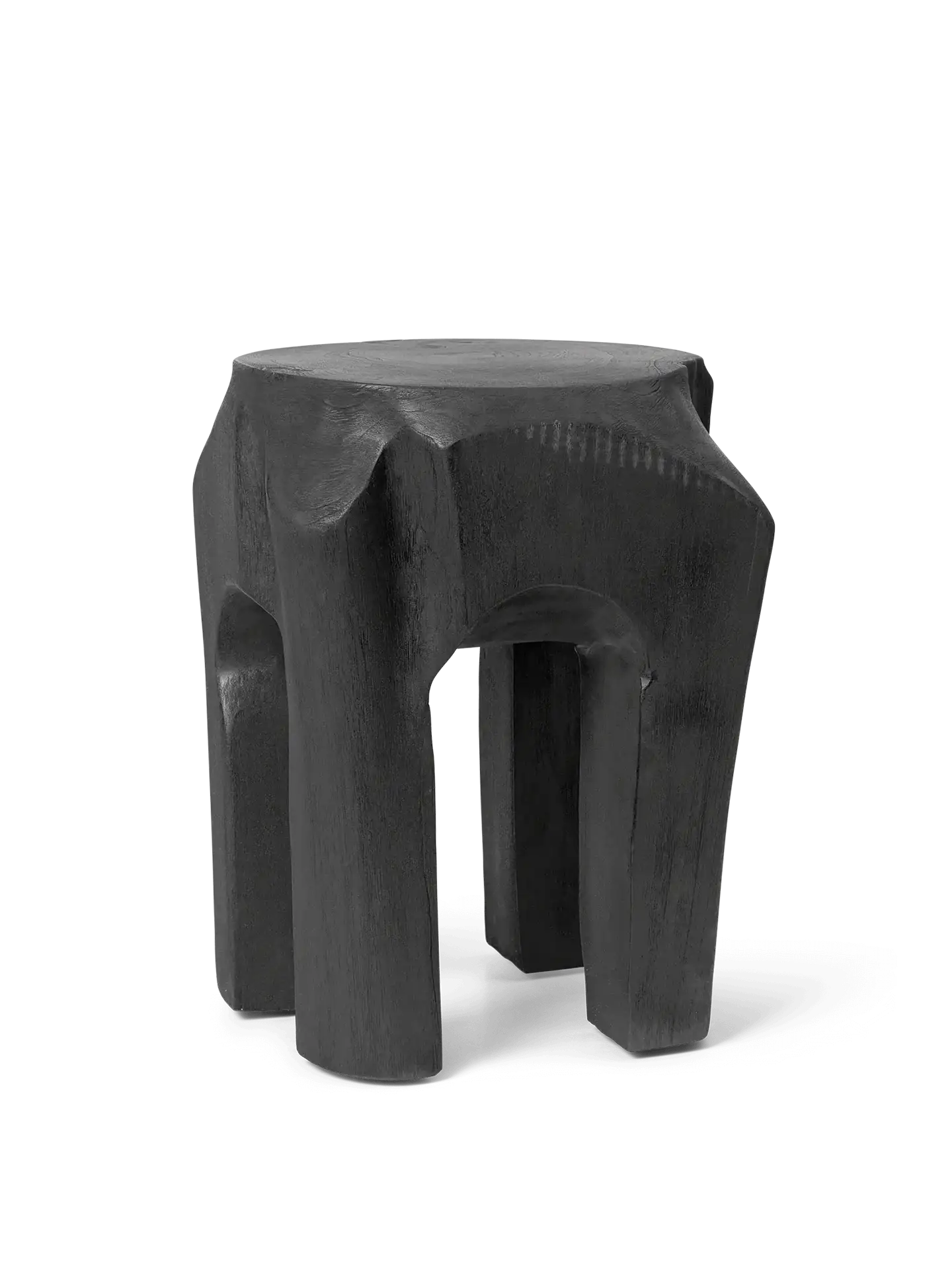Taburete negro de raíz - Imagen 3