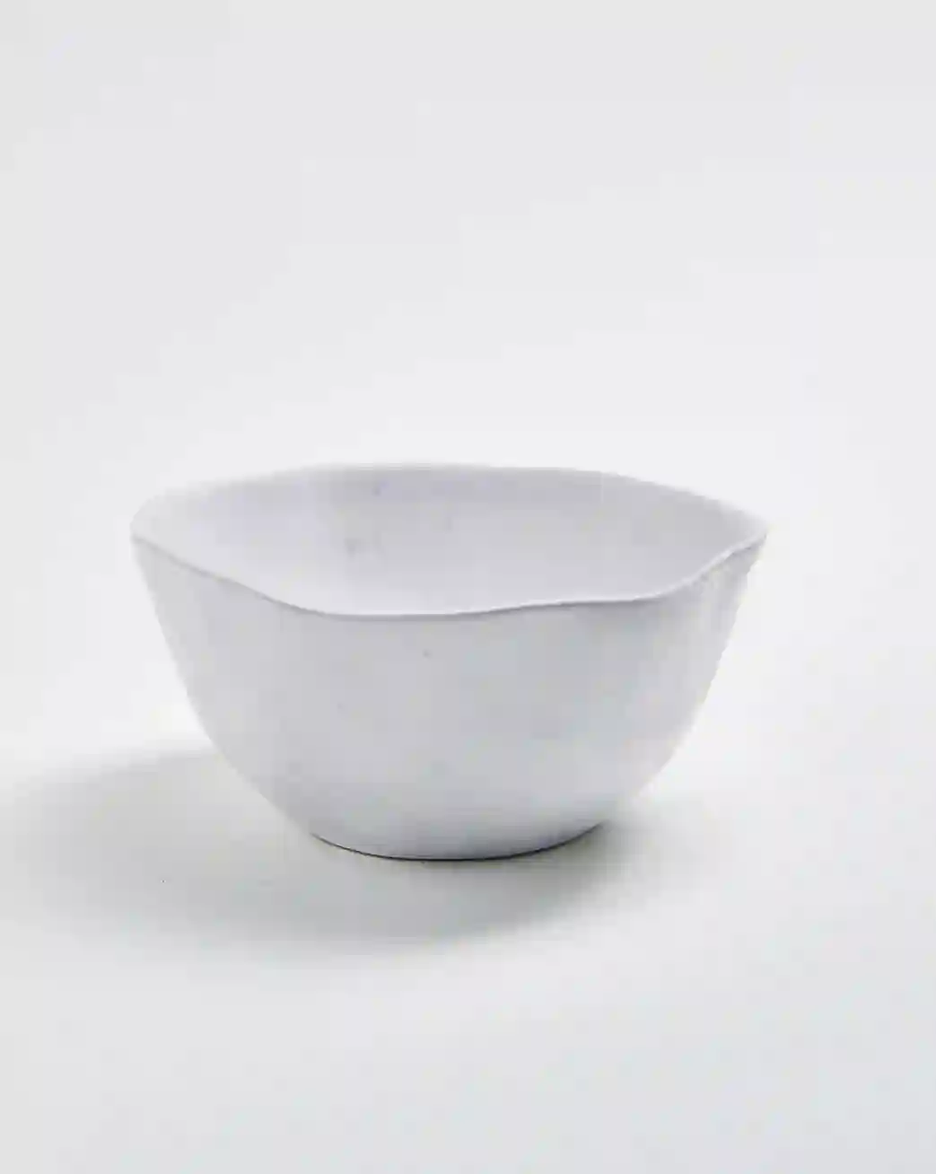 Tazón de  desayuno blanco