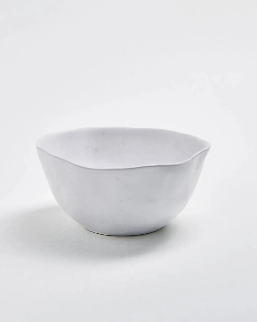 White breakfast bowl
