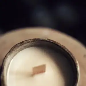Decorative candles Wabi Sabi artisanal (two finishes) - Image 2