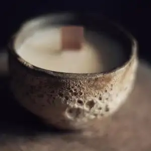 Decorative candles Wabi Sabi artisanal (two finishes) - Image 3