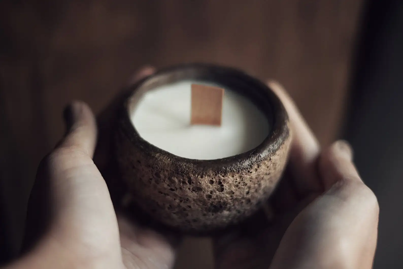 Decorative candles Wabi Sabi artisanal (two finishes) - Image 4