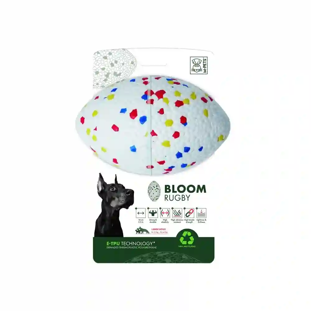 Mpets Pelota de rugby e-tpu