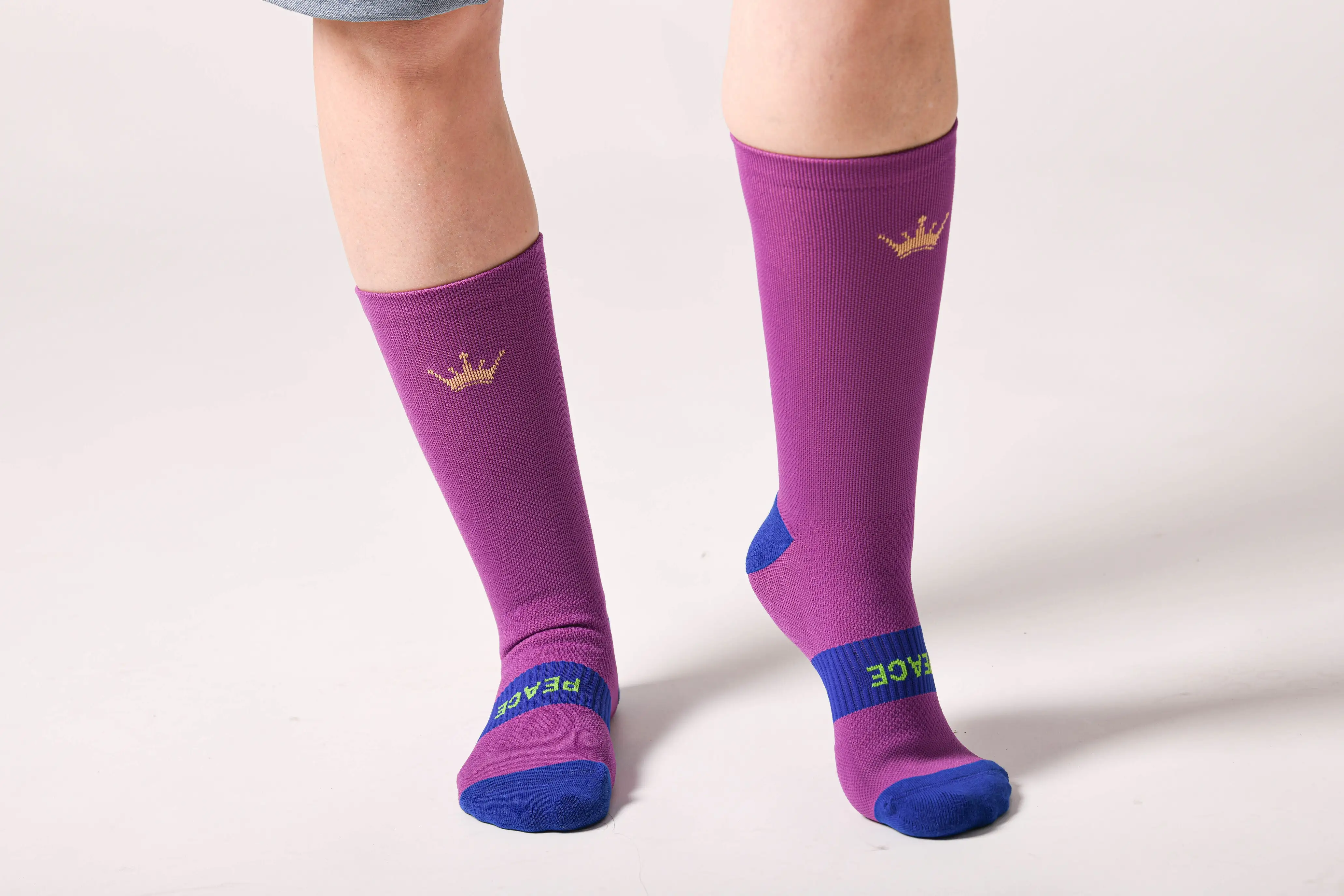 TECHNICAL Sock Violet Compression Women - Image 2