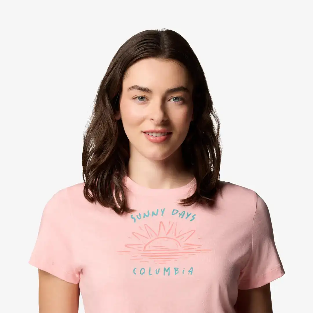 Columbia Ruby Springs Graphic Fitted Ss - Image 3