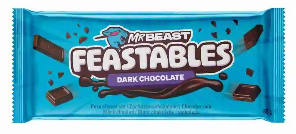 Chocolatina Mr. Beast Feastables Dark Choc