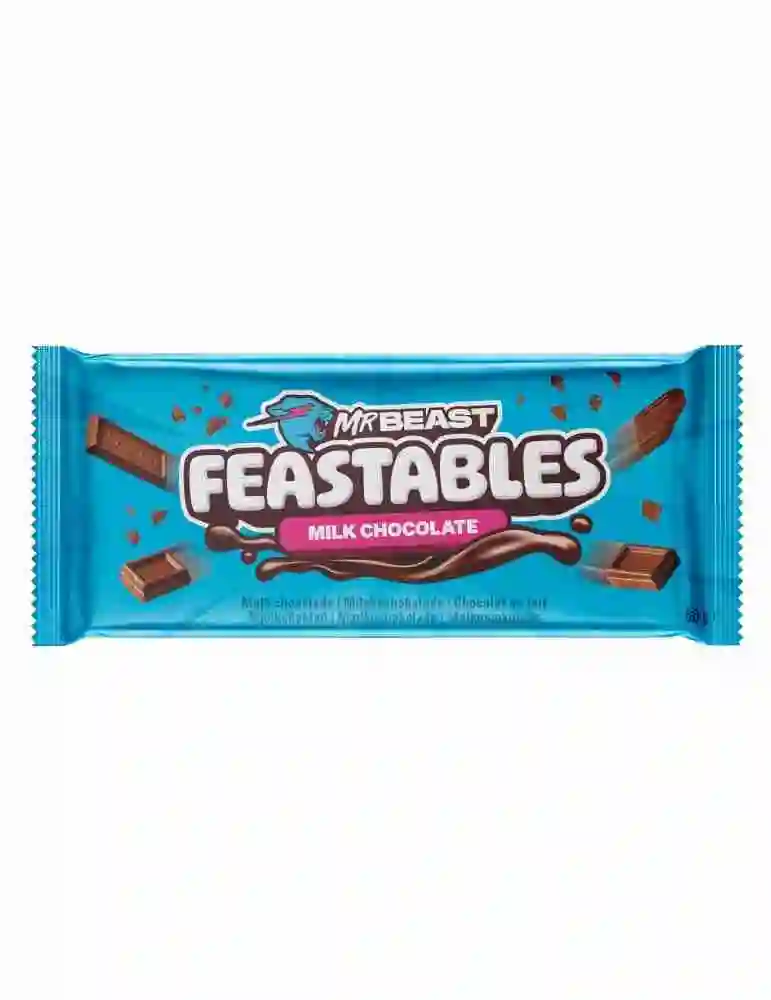 Chocolatina Mr. Beast Feastables Milk Chocolate