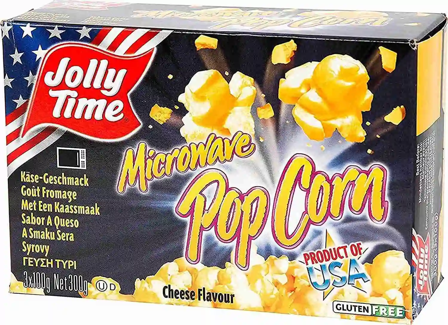 Jolly Time Microwave Popcorn Cheese Flavor