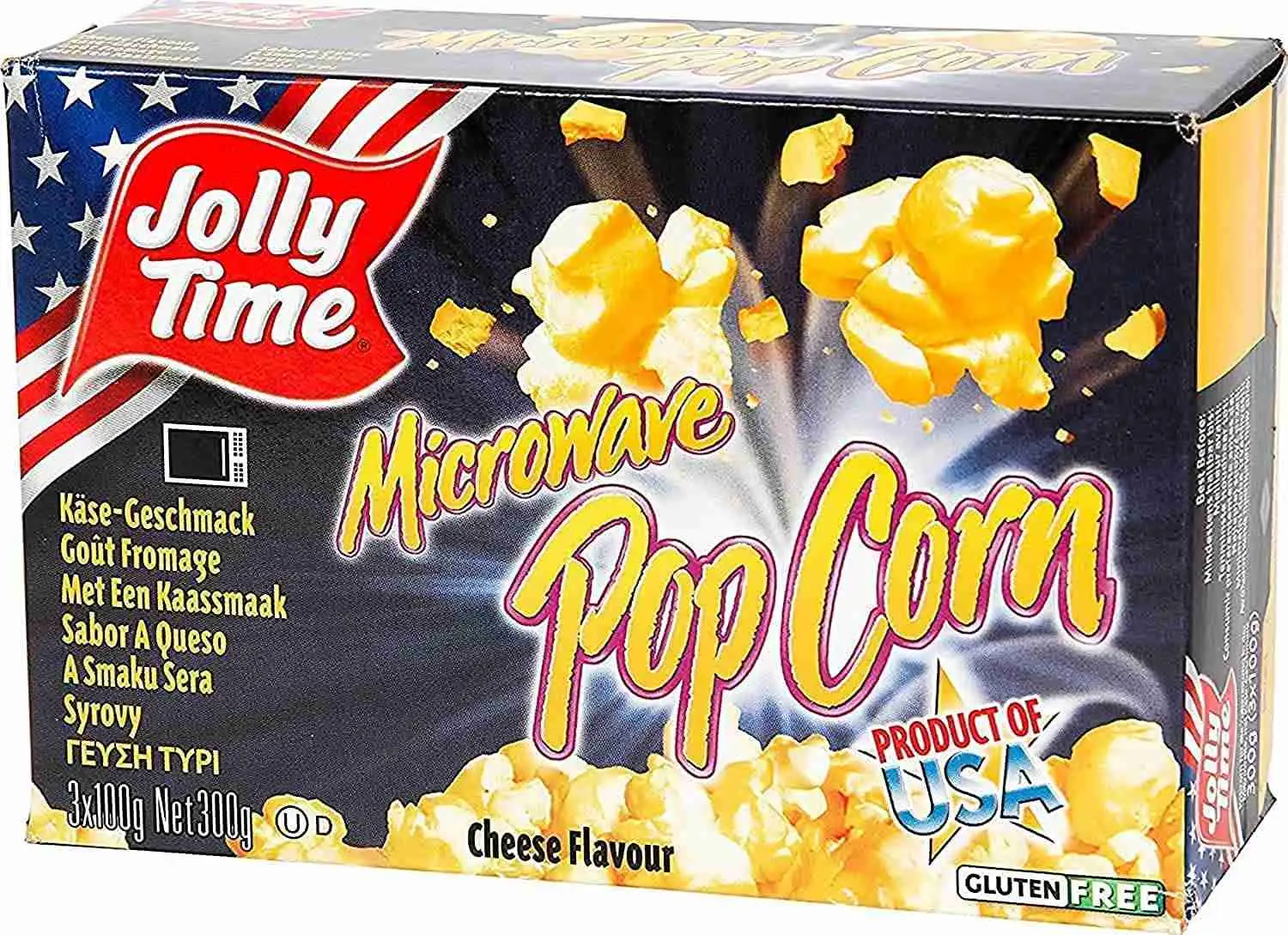 Jolly Time Microwave Popcorn Cheese Flavor