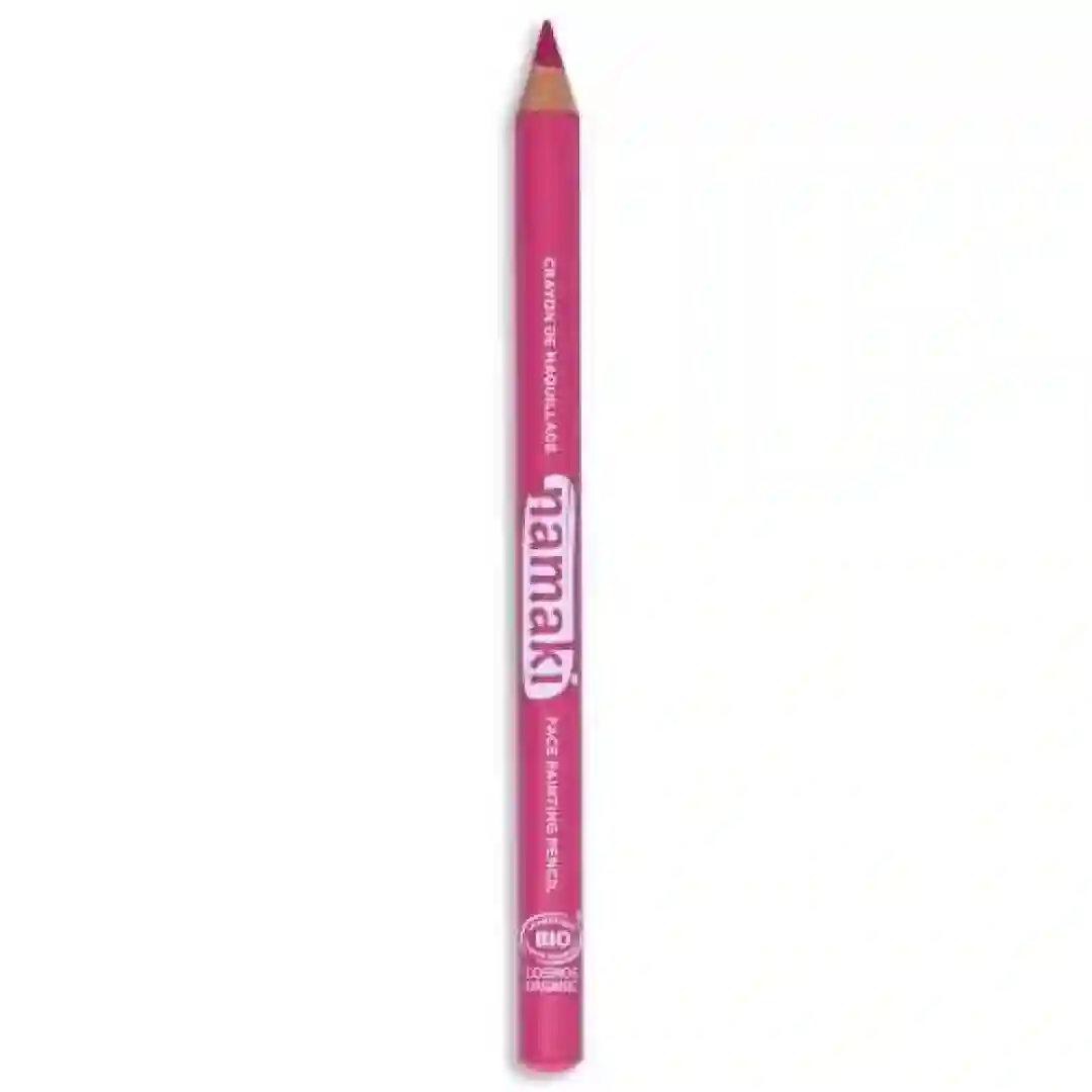 Fine pencil fuchsia makeup