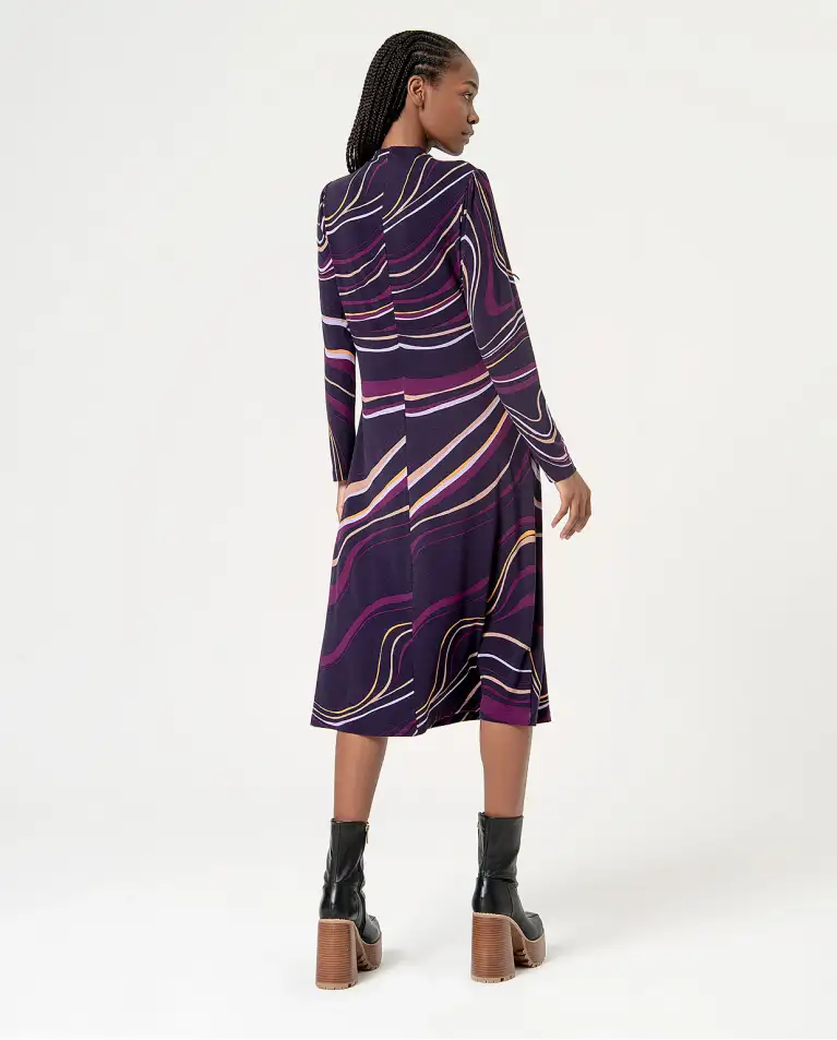 Vestido midi elasic enfermo - Imagen 3