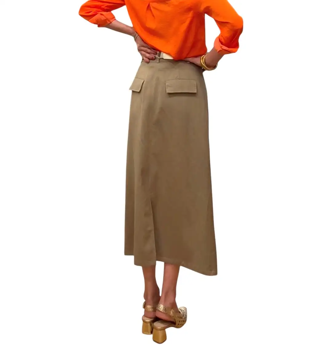 Brown London skirt - Image 3