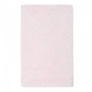 Manta de Topos en Rosa Bebe de 80x110cm