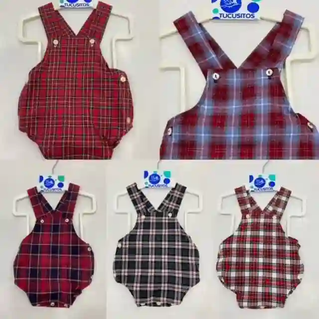 Ranitas Telas Escocesas exclusivas de Tucusitos