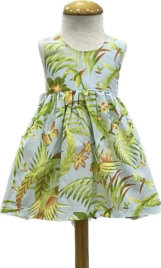 Vestido Cruzado Papagayo Tallas 1-2-3-4-5