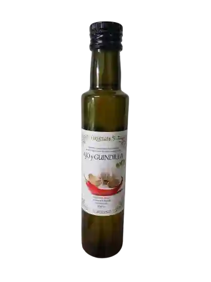 Aceite Virgen Extra sabor Ajo Guindilla