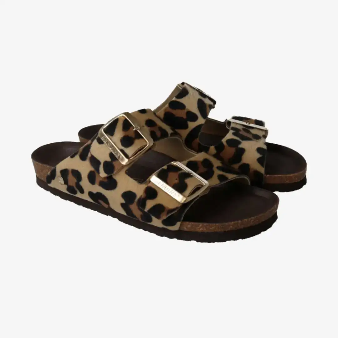 Genuins Honolulu Print Leopardo Camel - Imagen 2